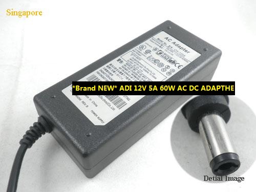 *Brand NEW* 12V 5A 60W AC DC ADAPTHE ADI SA165A-1250V-3 A2304 POWER Supply